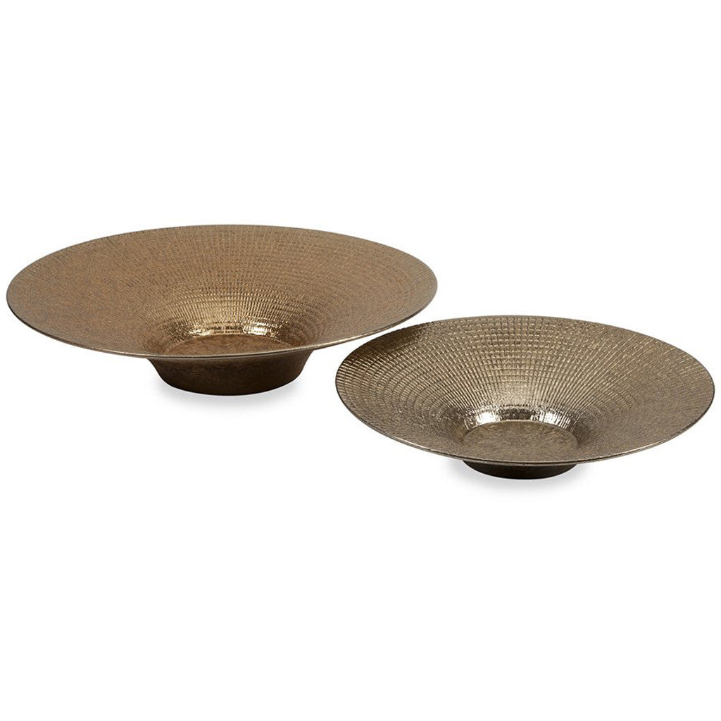 DeKalb Metallic Charger (Set of 2)