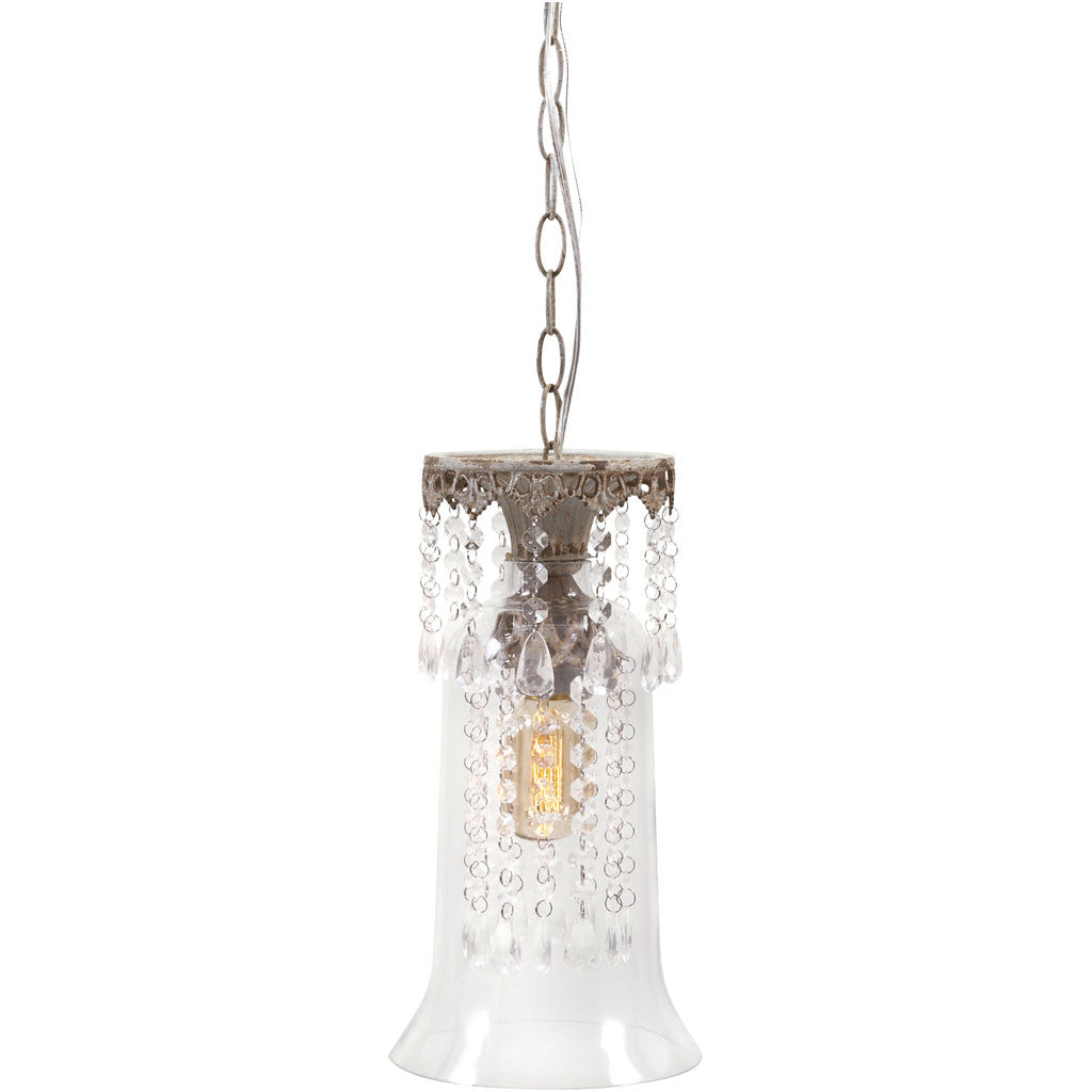 Whitetail Glass Pendant Light