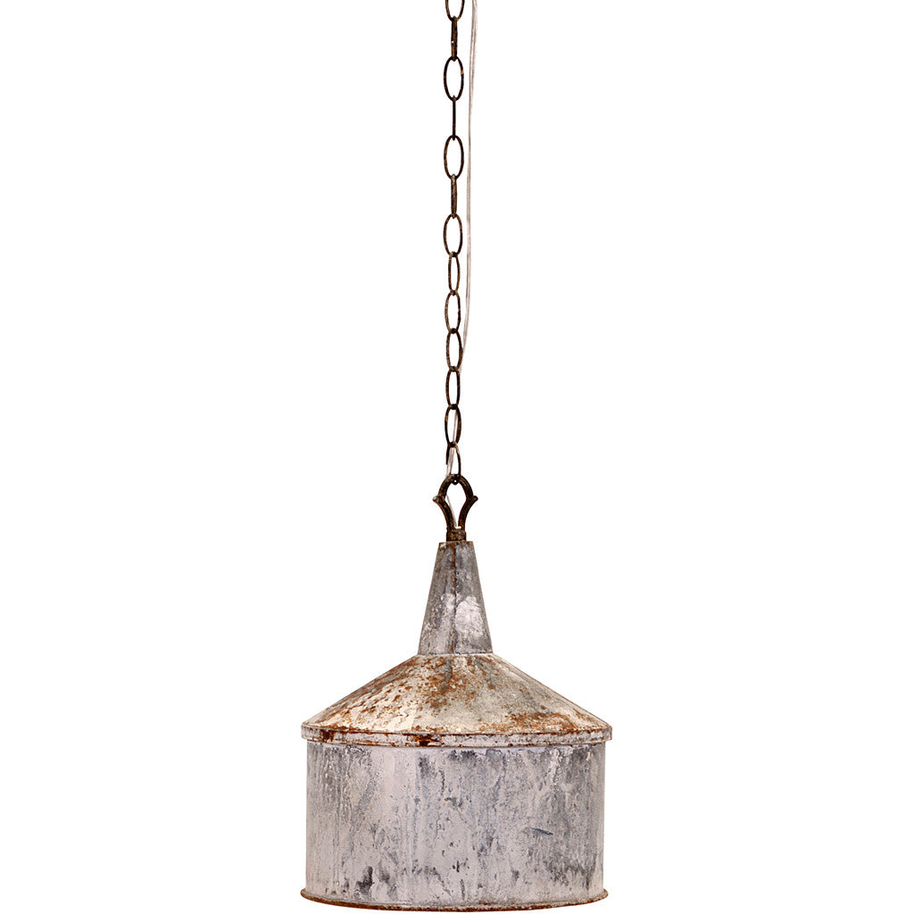Napier Galvanized Pendant Light