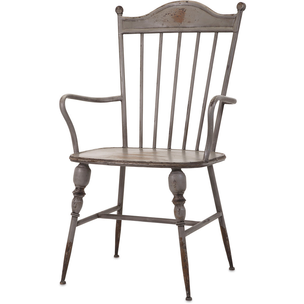 Carey Metal Arm Chair
