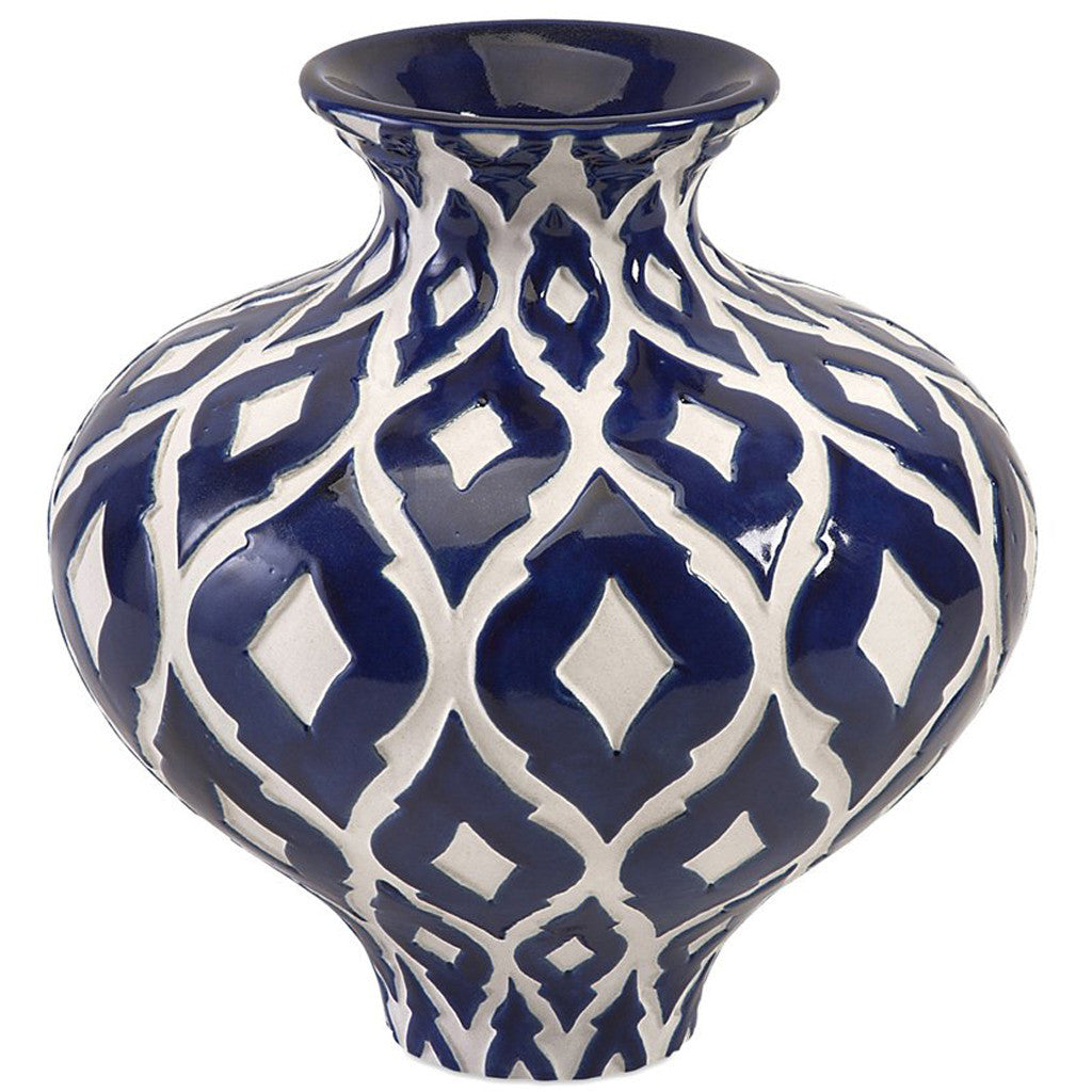 Morgan Blue and White Jug