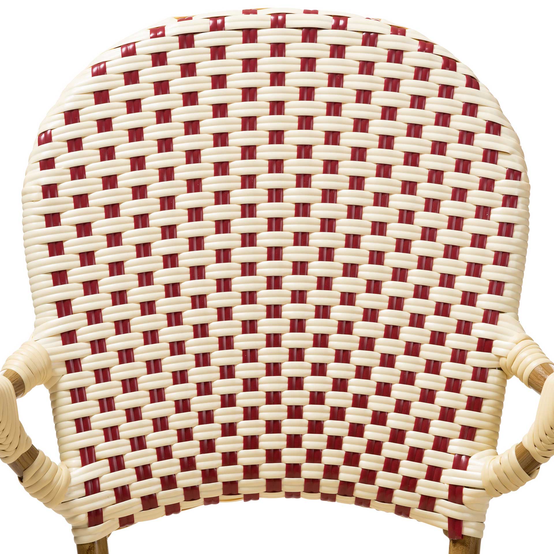 Sedra Dining Chair Beige/Red (Set of 2)