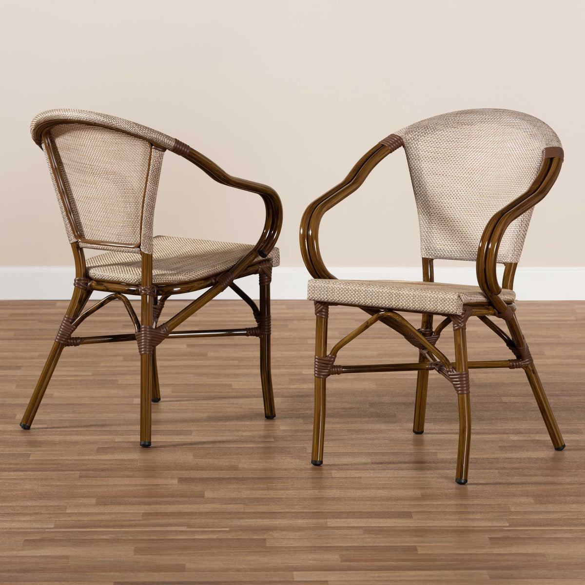 Arya Dining Chair Gray (Set of 2)