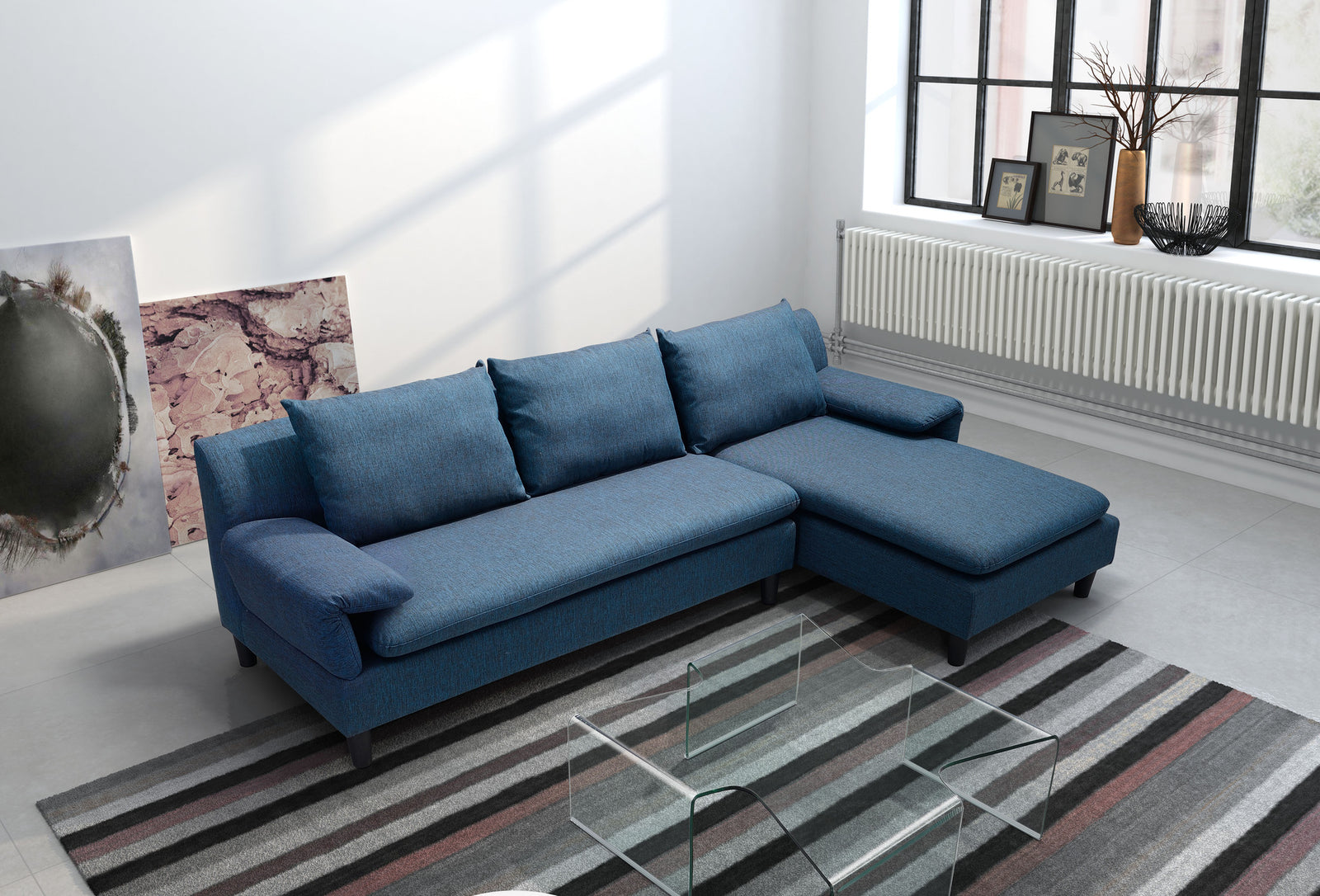 Andover Sofa Cowboy Blue