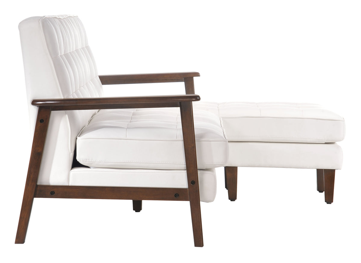 Sonoma Flat Flex Sectional White