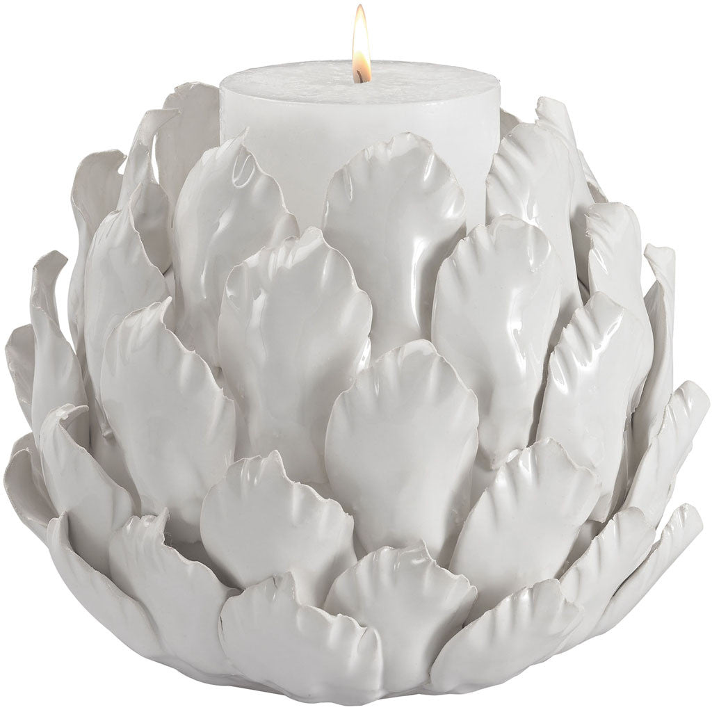 Mulan Artichoke Candle Holder