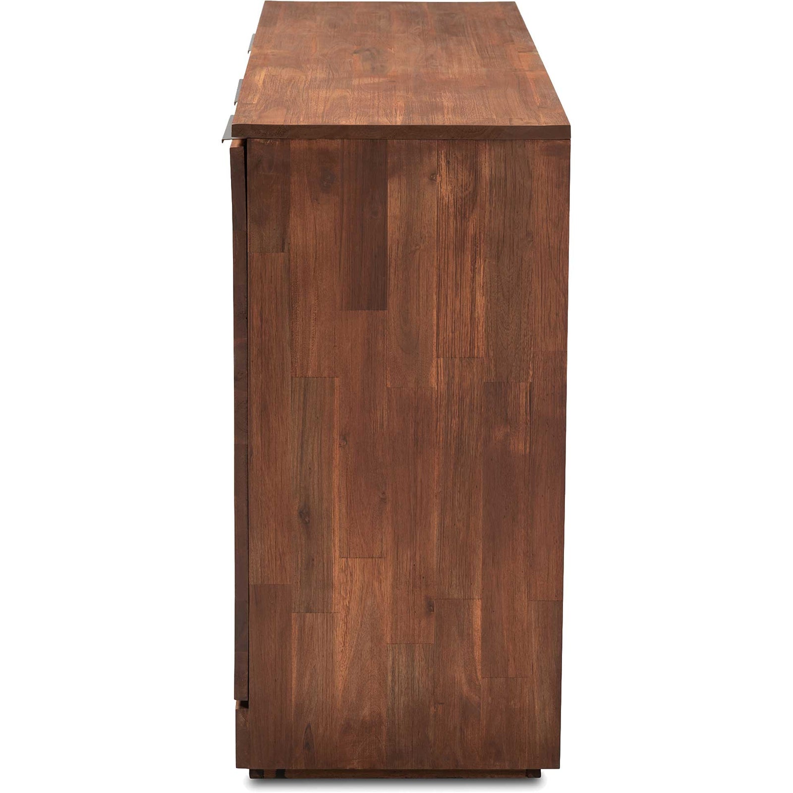 Seattle 3-Drawer Wood Server Golden Oak