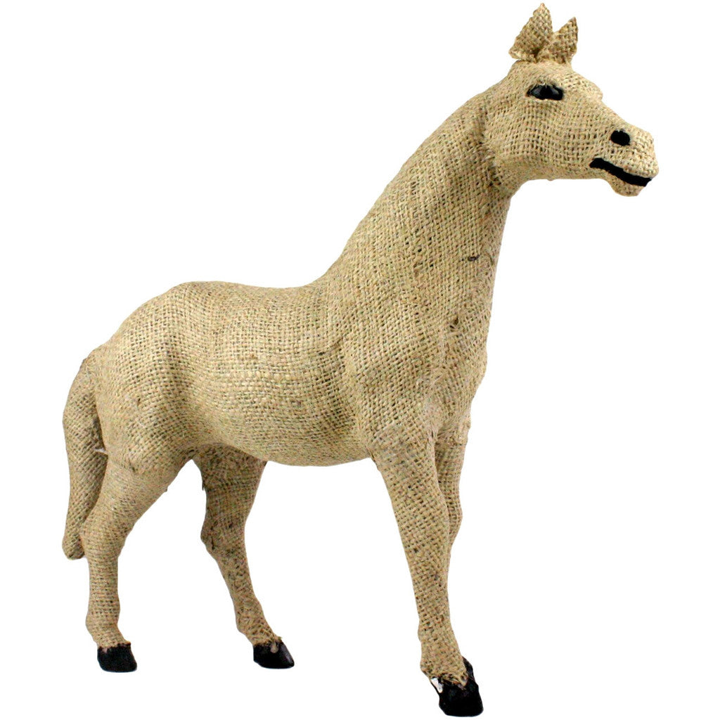 Burlap Small Horse