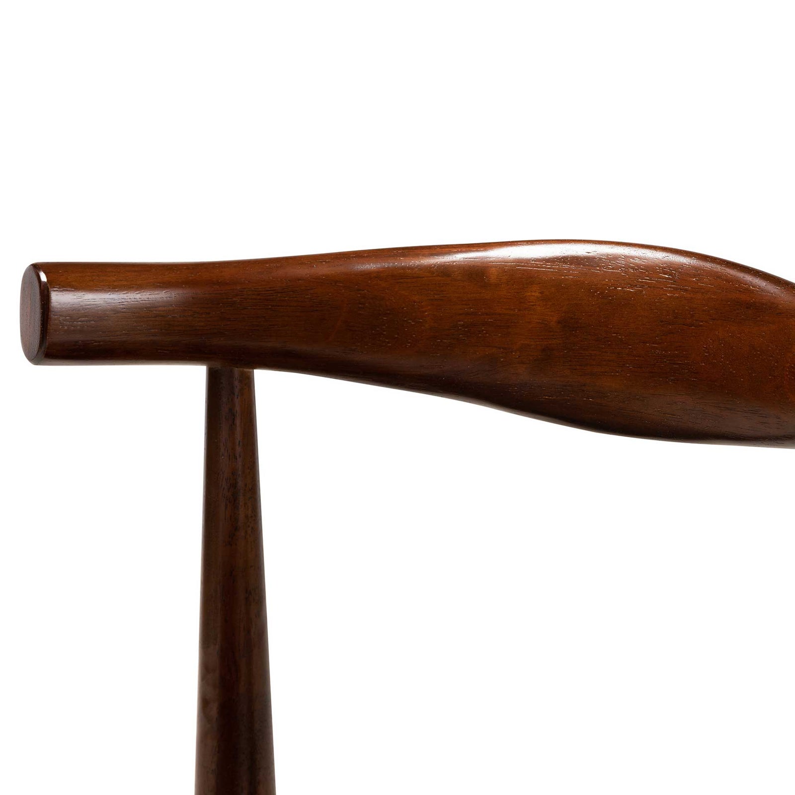 Seattle Wood Dining Chair Black/Walnut (Set of 2)