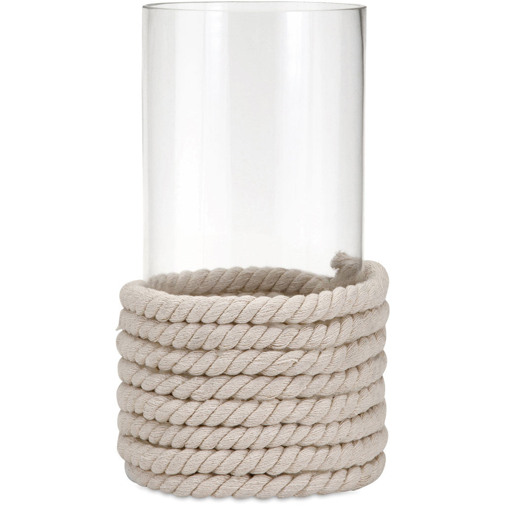 Barren Small Glass Candleholder