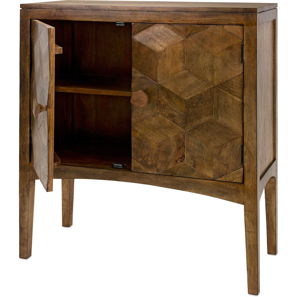 Hexagon 2-Door Cabinet