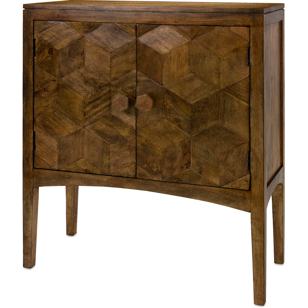 Hexagon 2-Door Cabinet