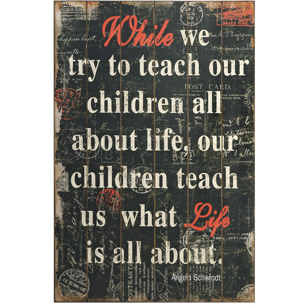 What Life Is About Wall Decor