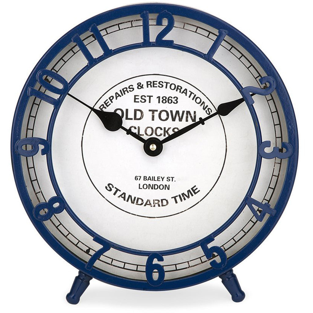 Elite Marine Blue Desk Clock