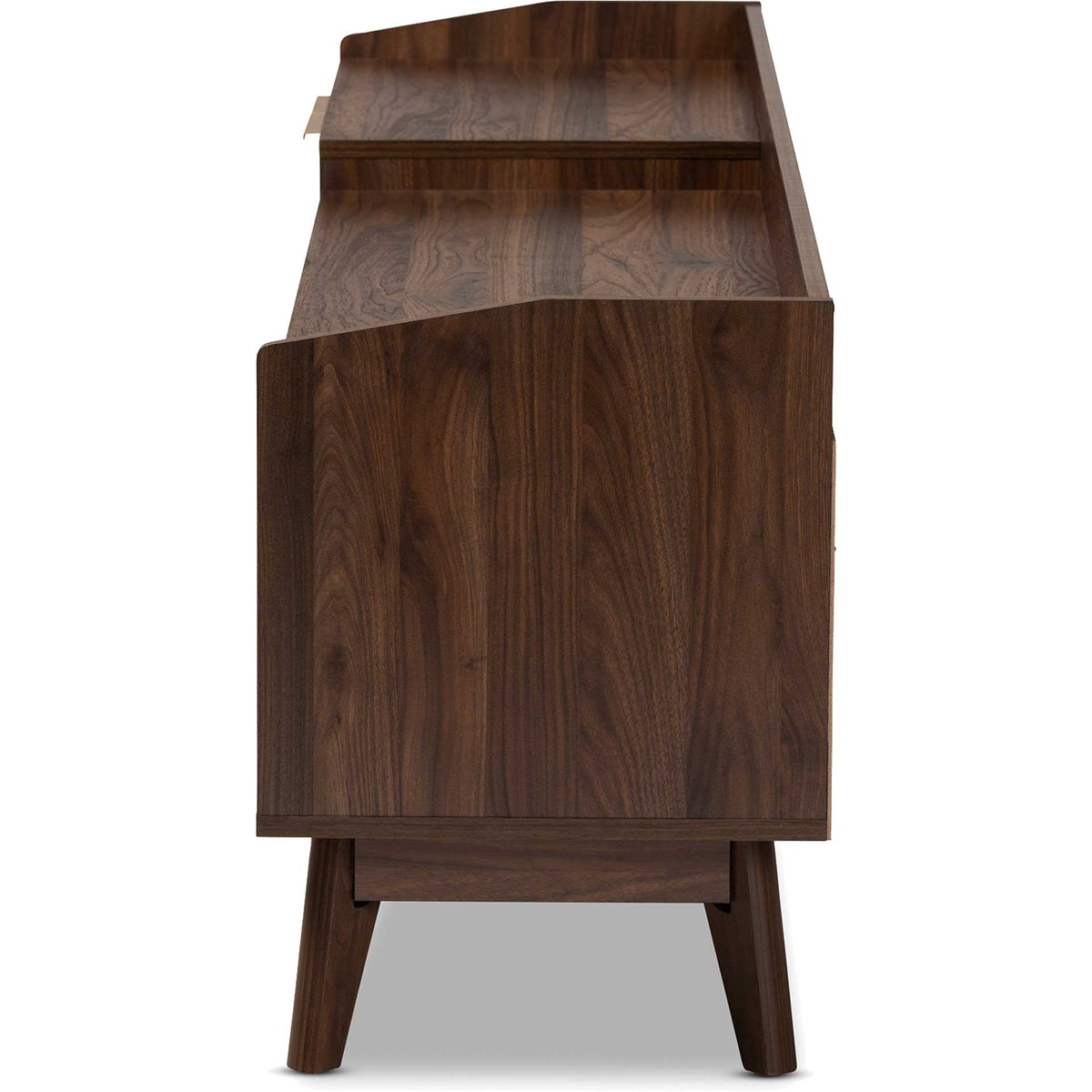 Leara 2-Drawer TV Stand Walnut