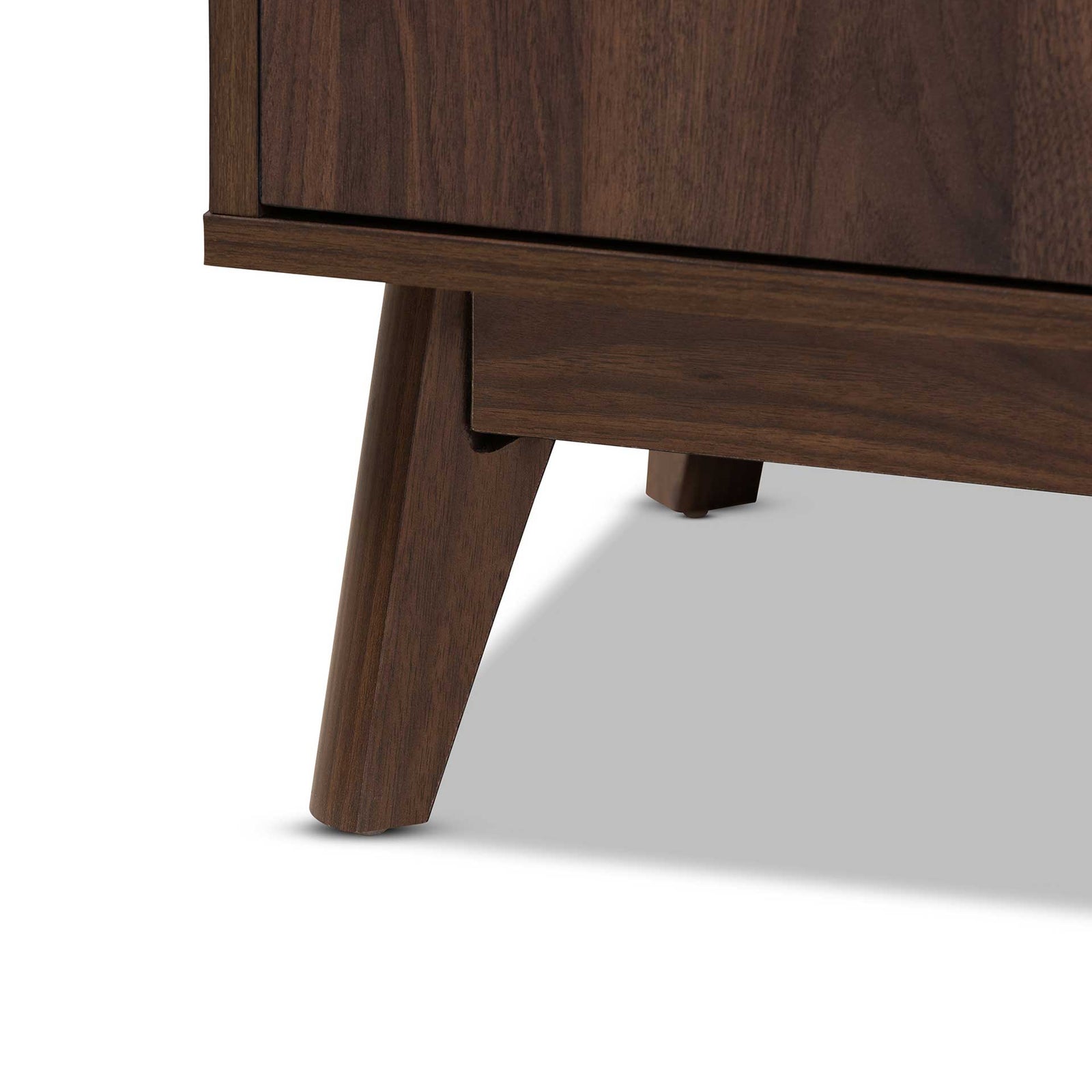 Leara 2-Drawer TV Stand Walnut