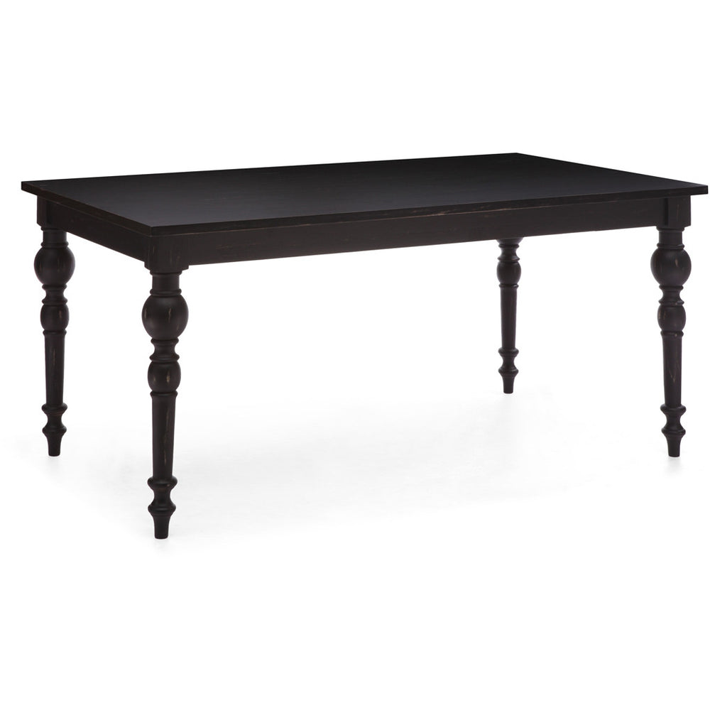 Sandisfield Dining Table Antique Black - Froy.com