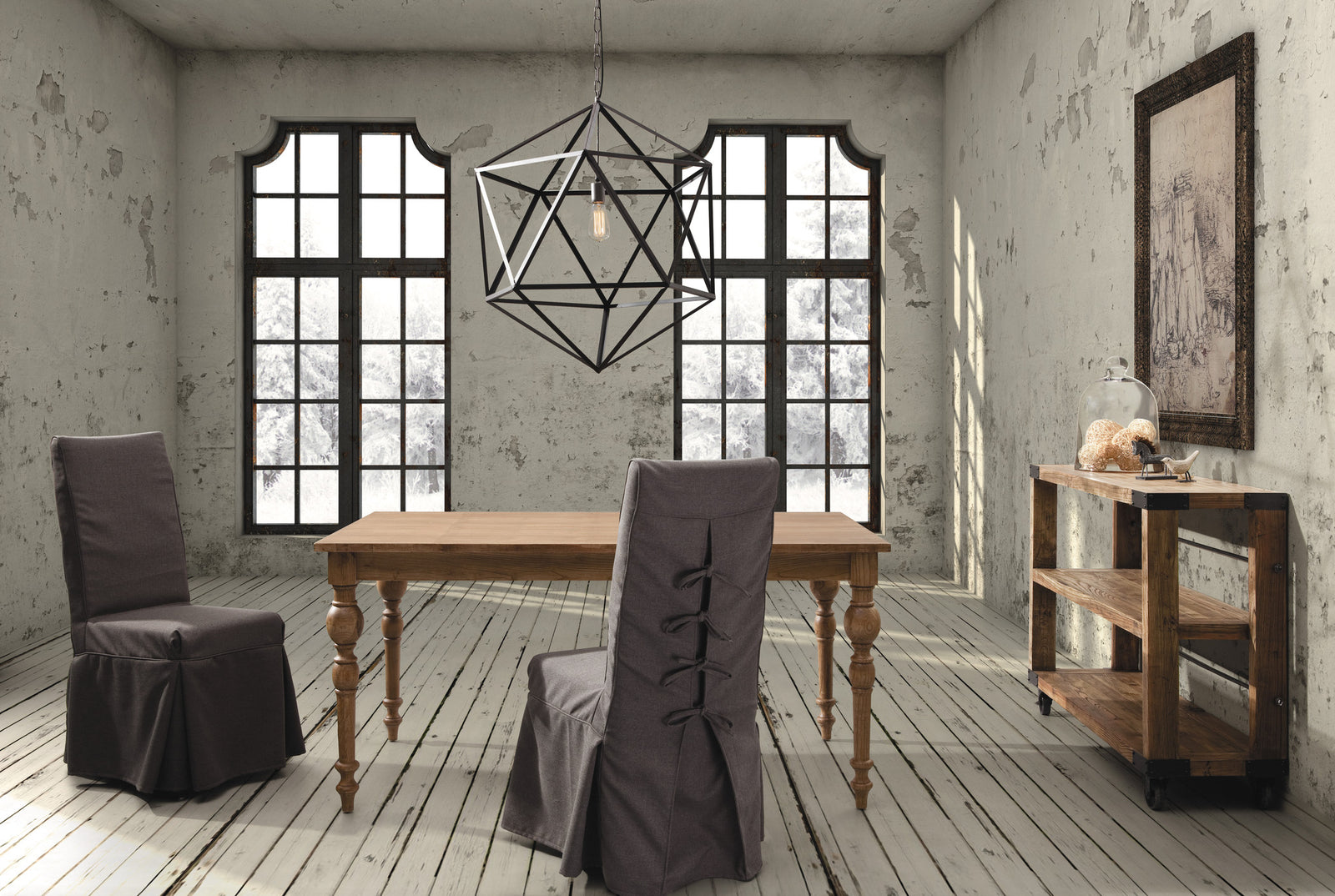 Sandisfield Dining Table Natural