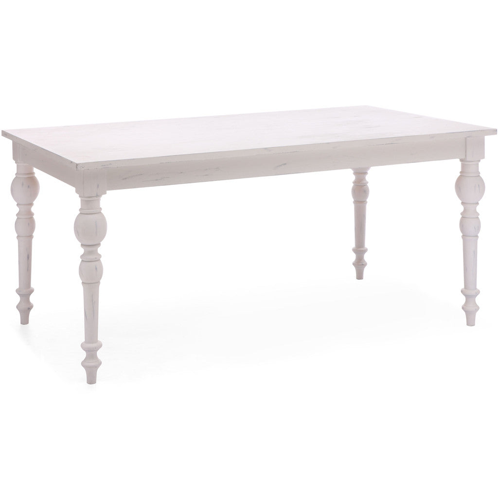Sandisfield Dining Table Antique White