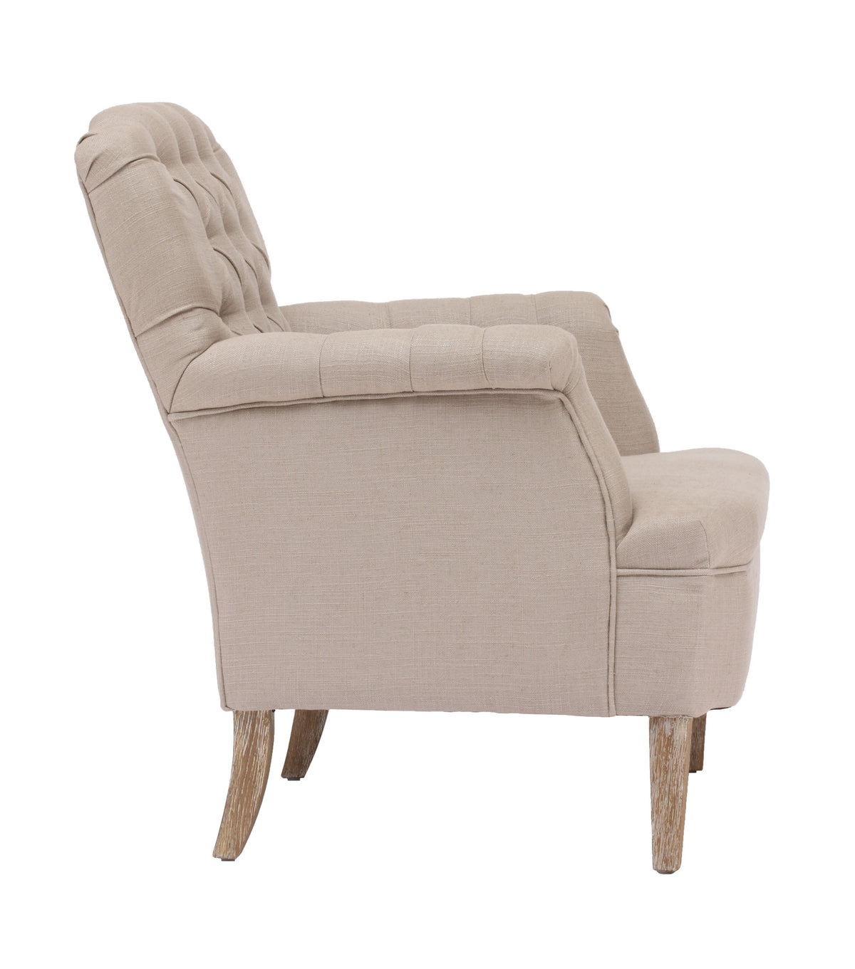 Caster Armchair Beige