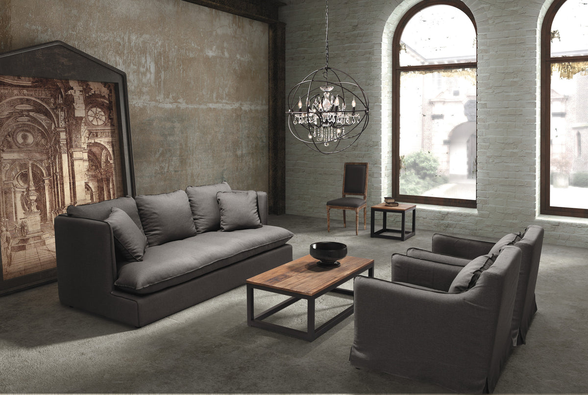 Cambridge Long Coffee Table Distressed Natural