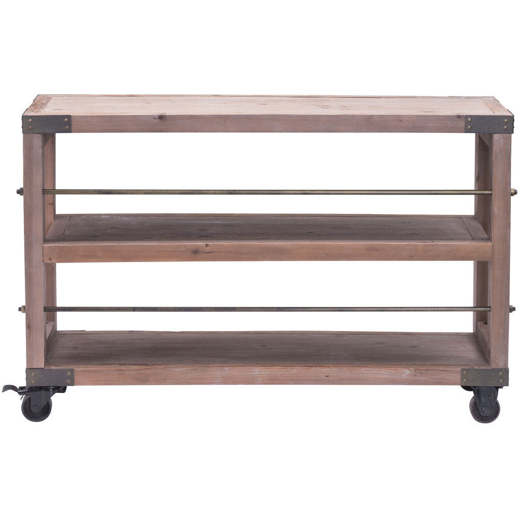 Franklin Shelf Distressed Natural