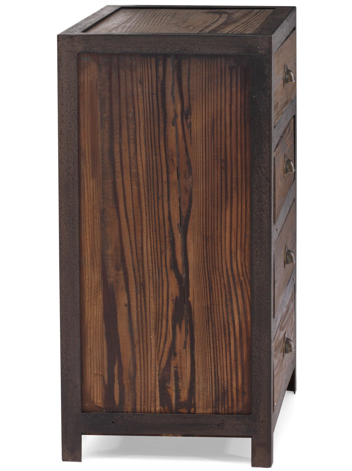 Franklin 4 Drawer Cabinet Distressed Natural