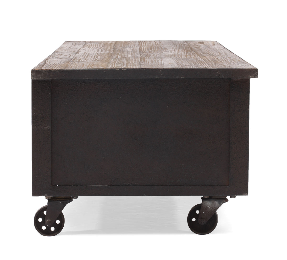 Franklin Entertainment Stand Distressed Natural