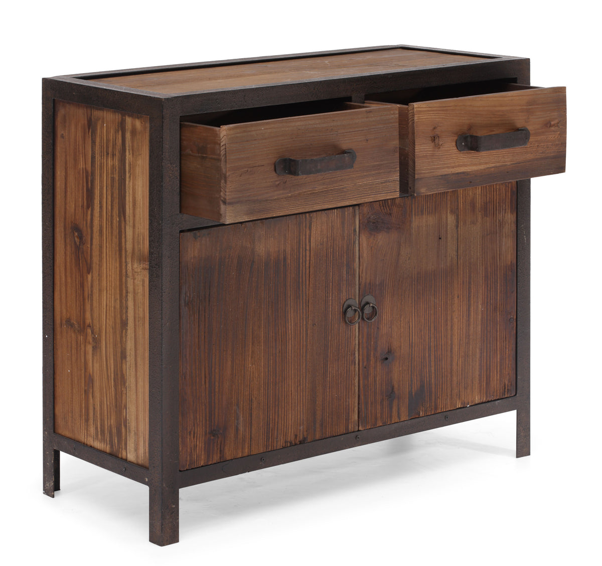 Franklin Cabinet Distressed Natural