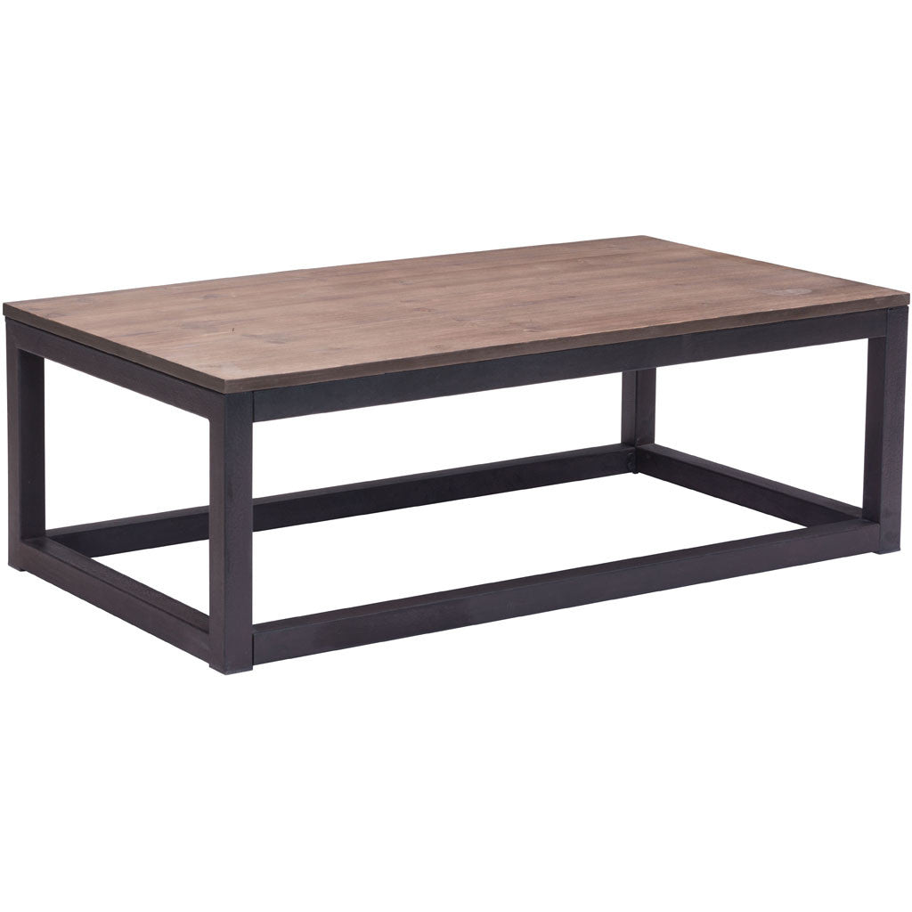 Cambridge Long Coffee Table Distressed Natural