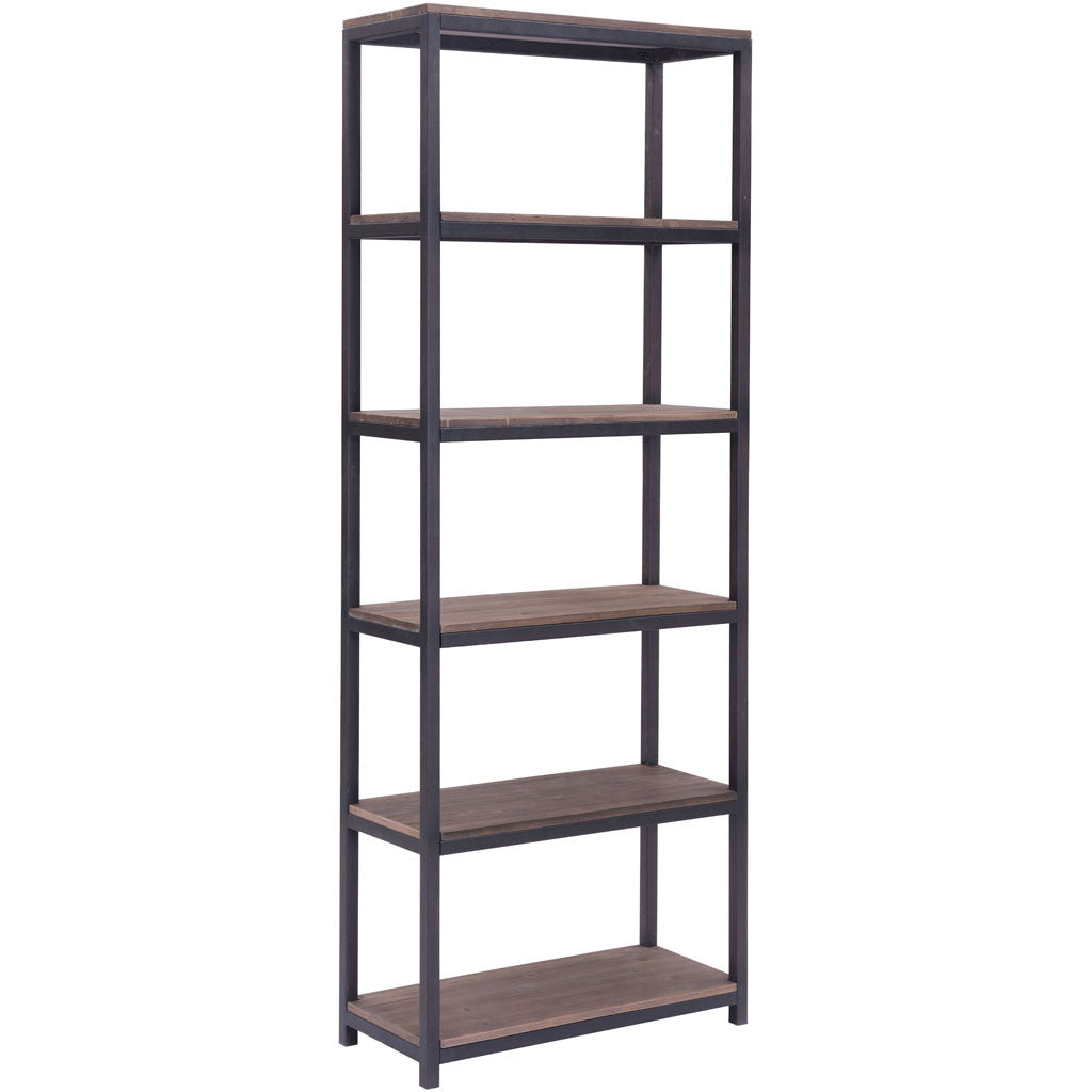 Mansfield Tall 6 Level Shelf Distressed Natural