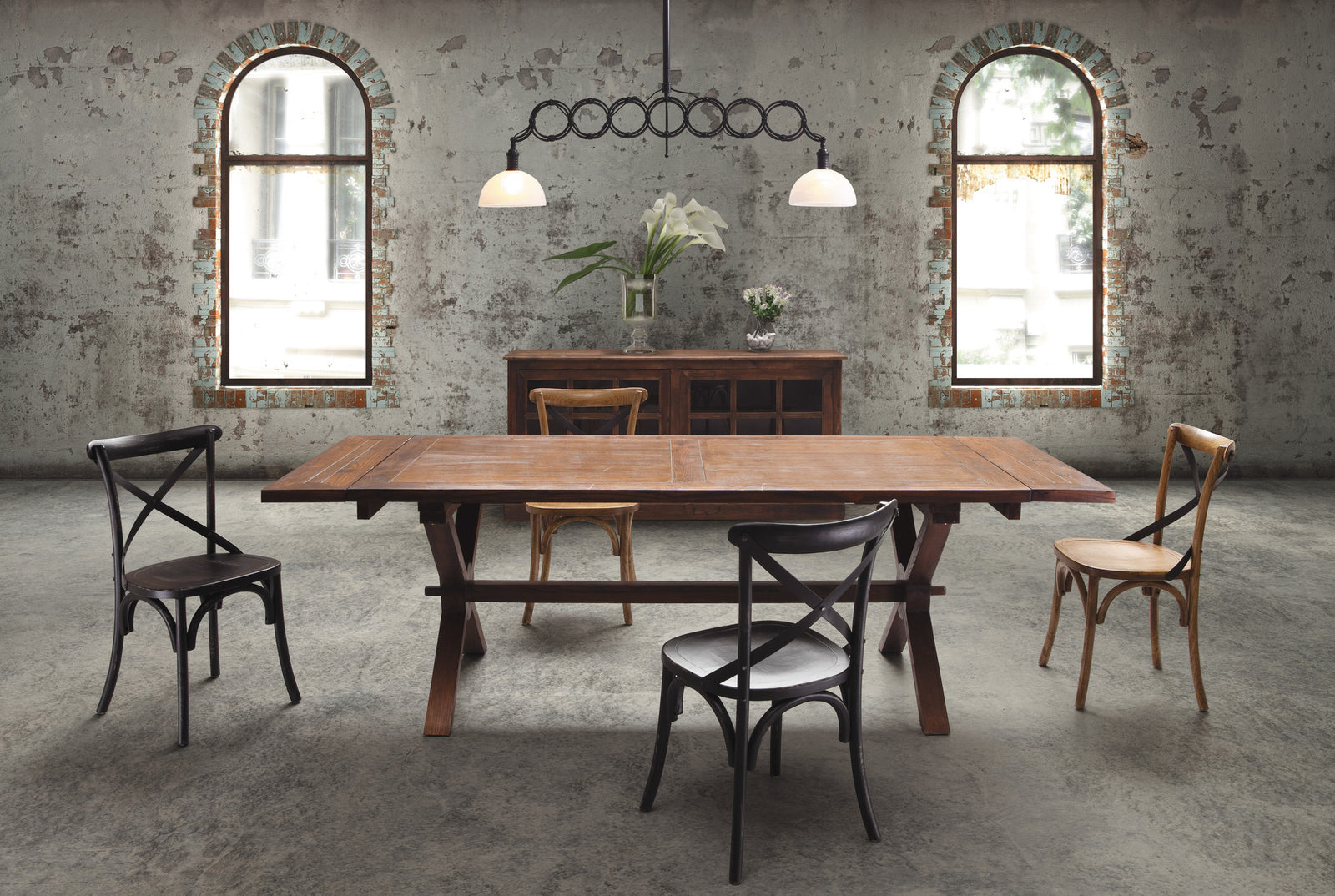 Lancaster Table Distressed Natural