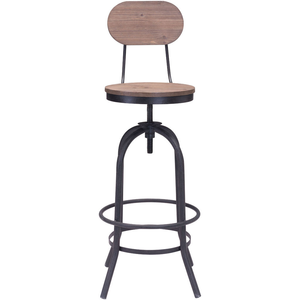 Tolland Bar Chair Distressed Natural