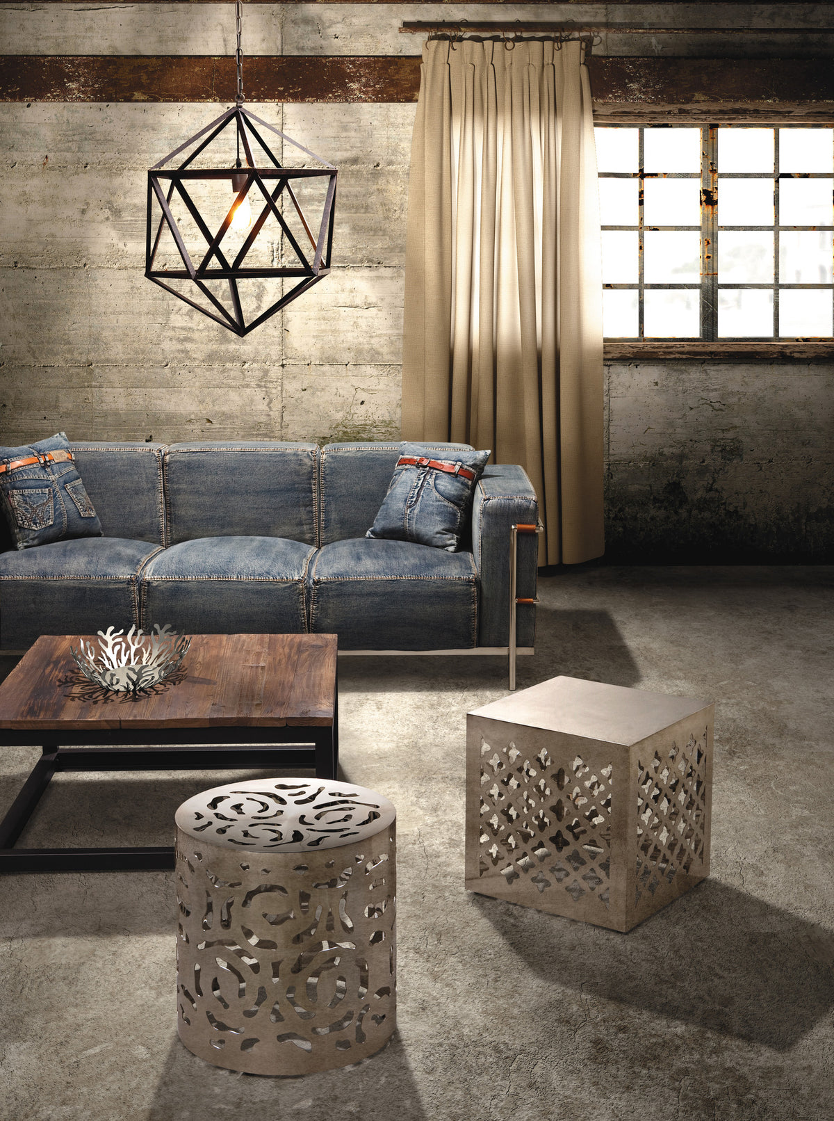 Kingston Bench Stool Stainless Steel