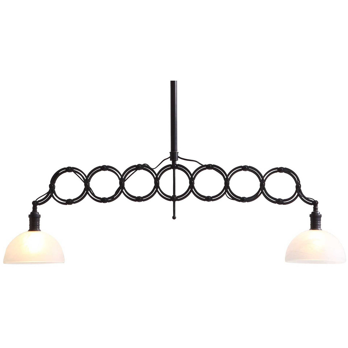 Jewel Ceiling Lamp Antique Black Gold