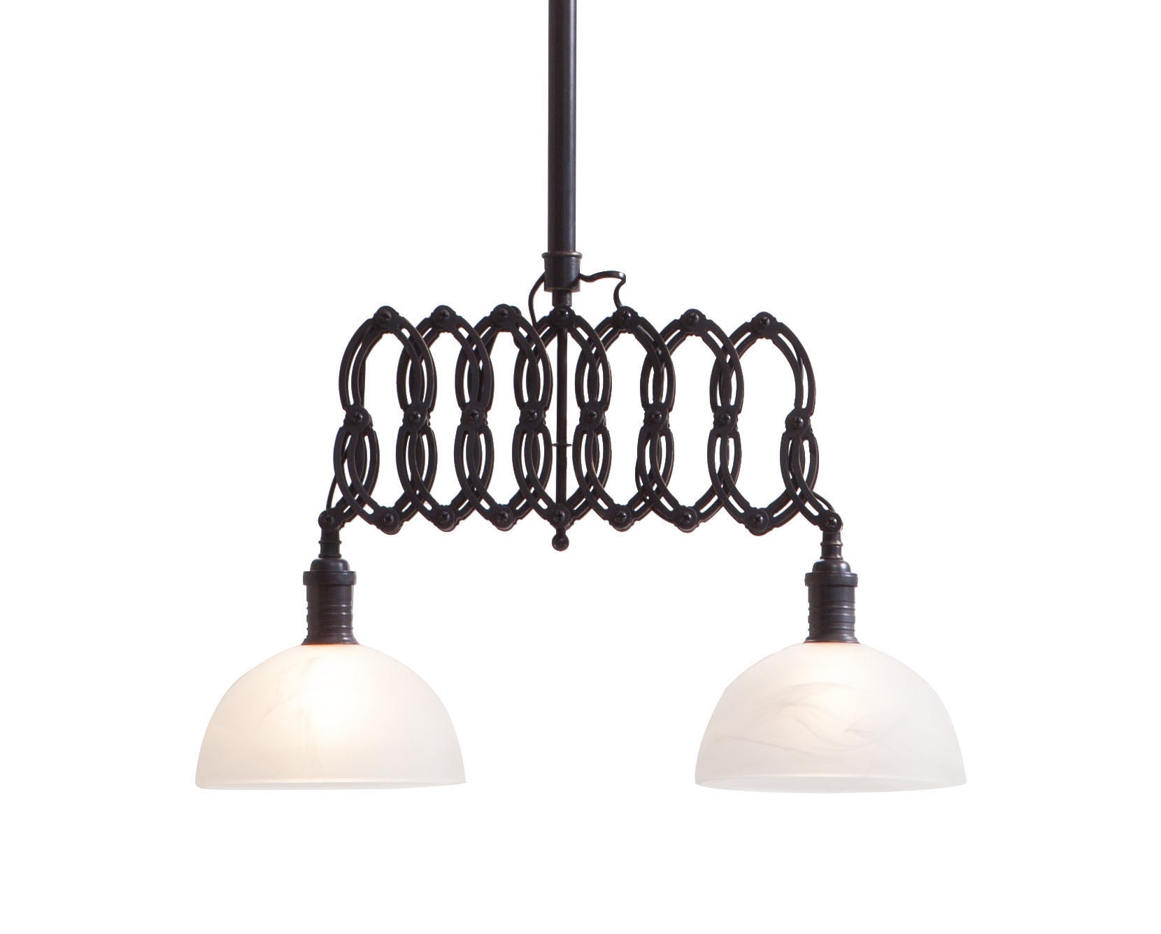 Jewel Ceiling Lamp Antique Black Gold