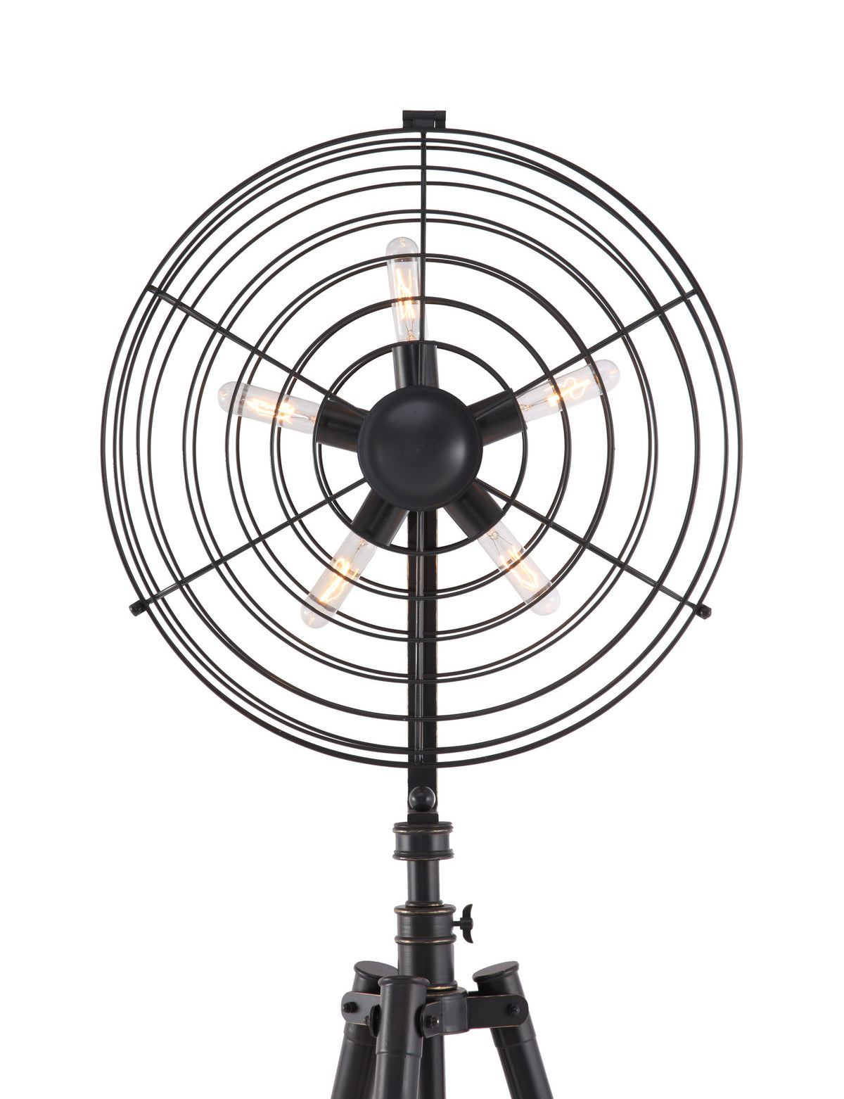 Orion Floor Lamp Antique Black Gold