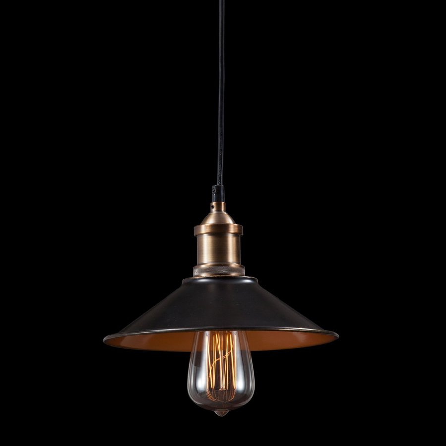 Marne Ceiling Lamp Antique Black Gold & Copper