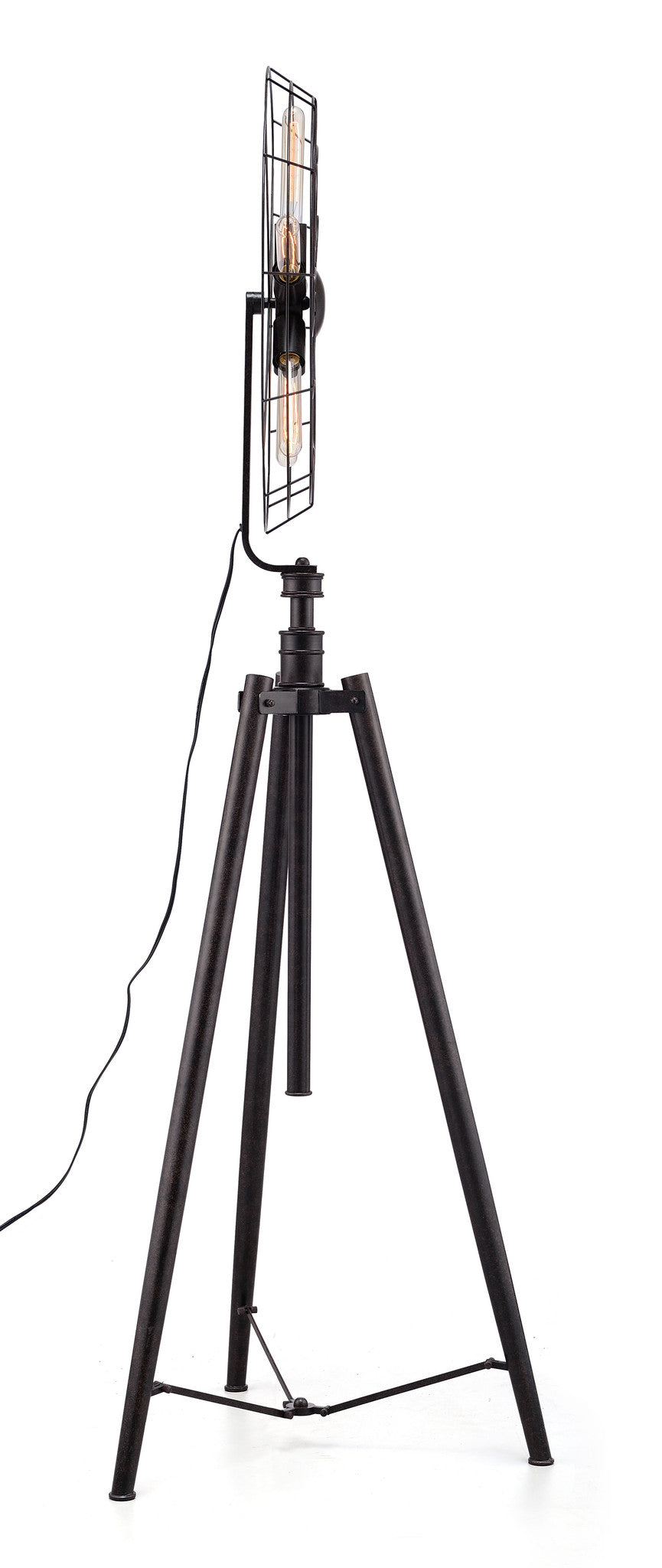 Shelby Floor Lamp Rust Black