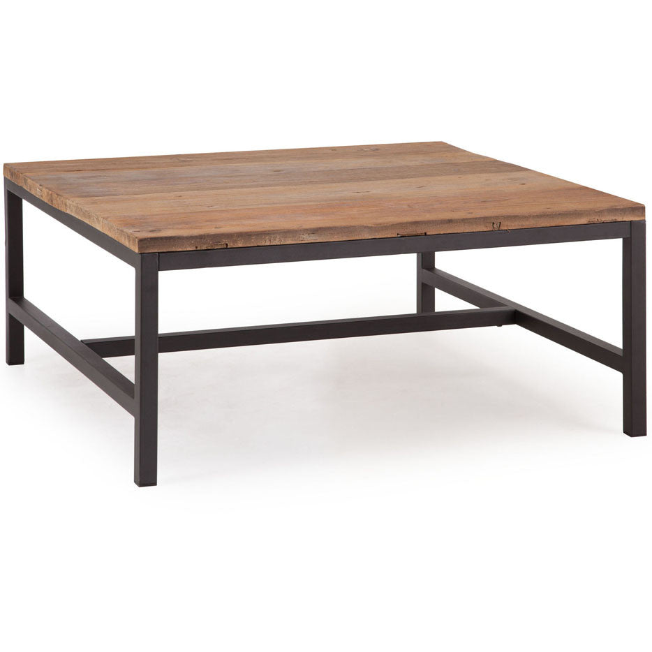 Gardner Square Coffee Table Distressed Natural