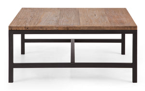 Gardner Square Coffee Table Distressed Natural