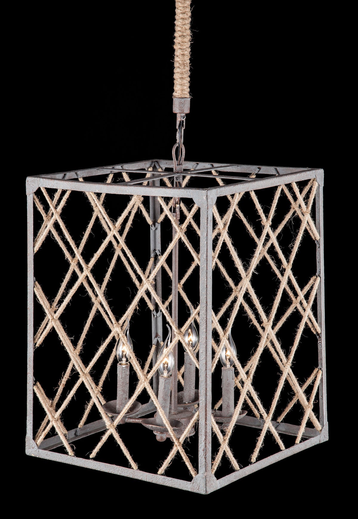 Sint Ceiling Lamp Twine & Iron