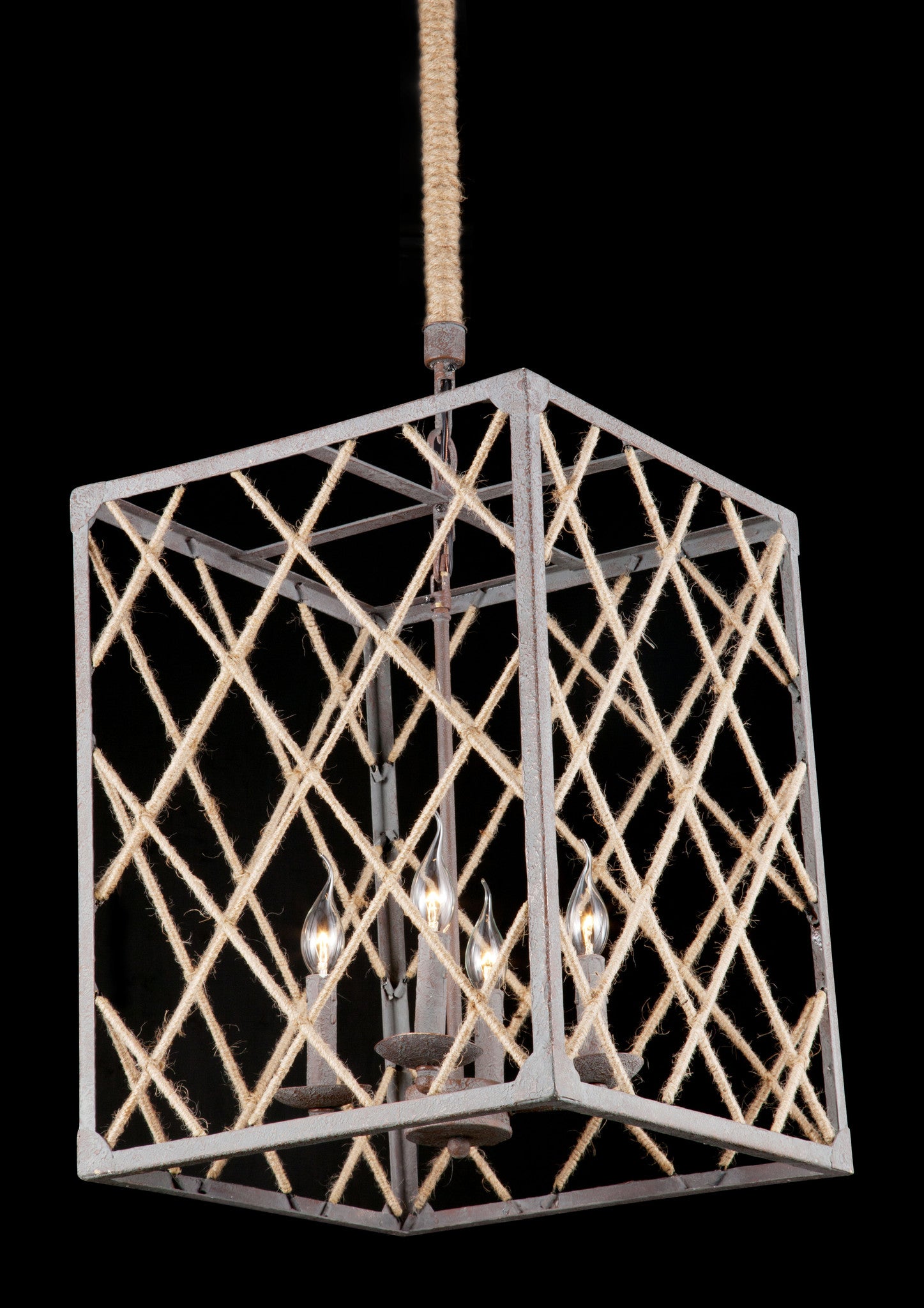 Sint Ceiling Lamp Twine & Iron