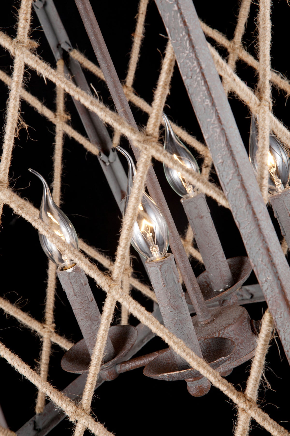 Sint Ceiling Lamp Twine & Iron