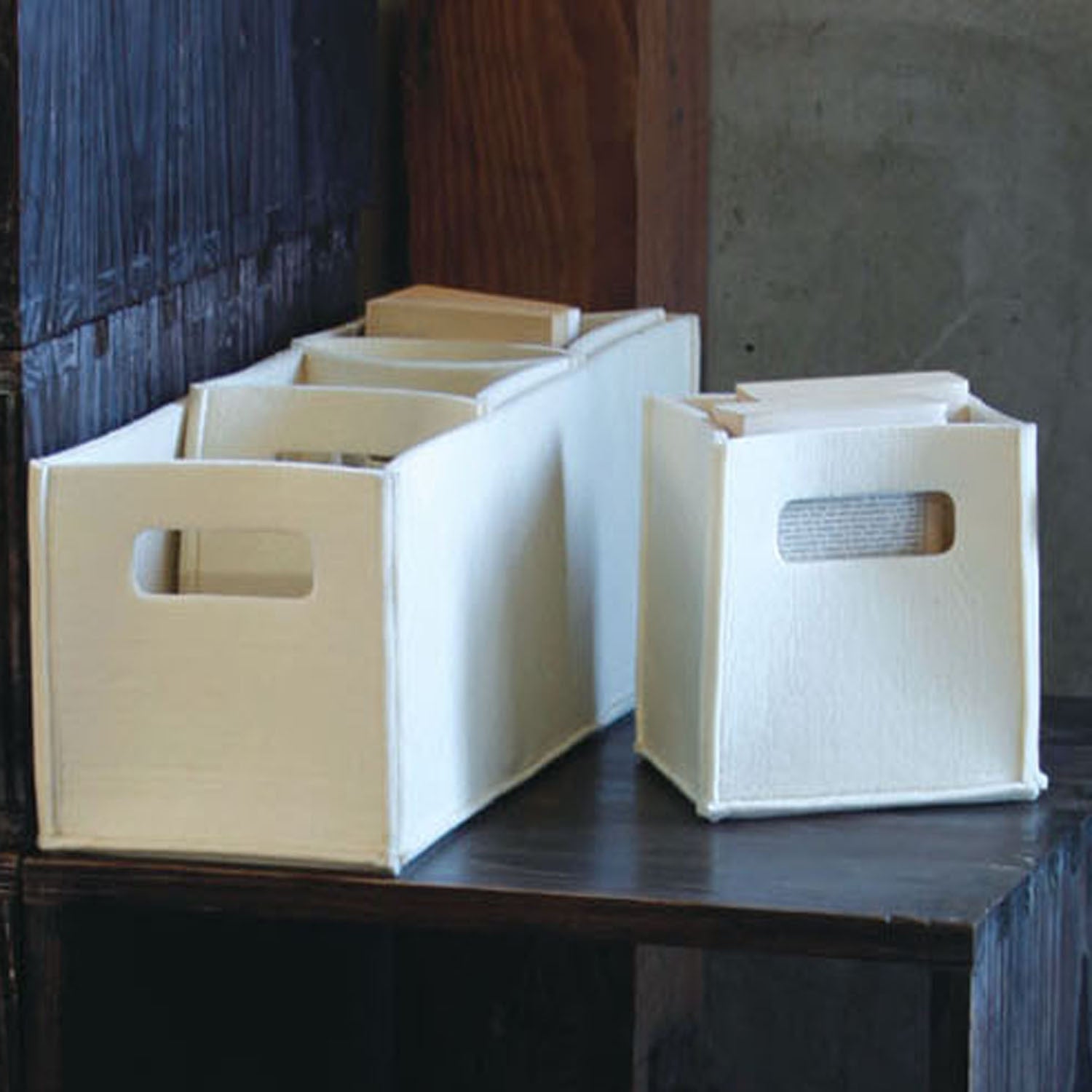 Olt Felt Rectangle Tote Cream