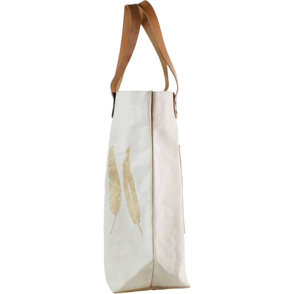 Bohemian Tote Feathers