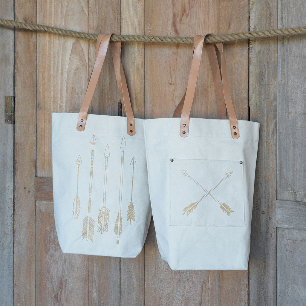 Bohemian Tote Arrows