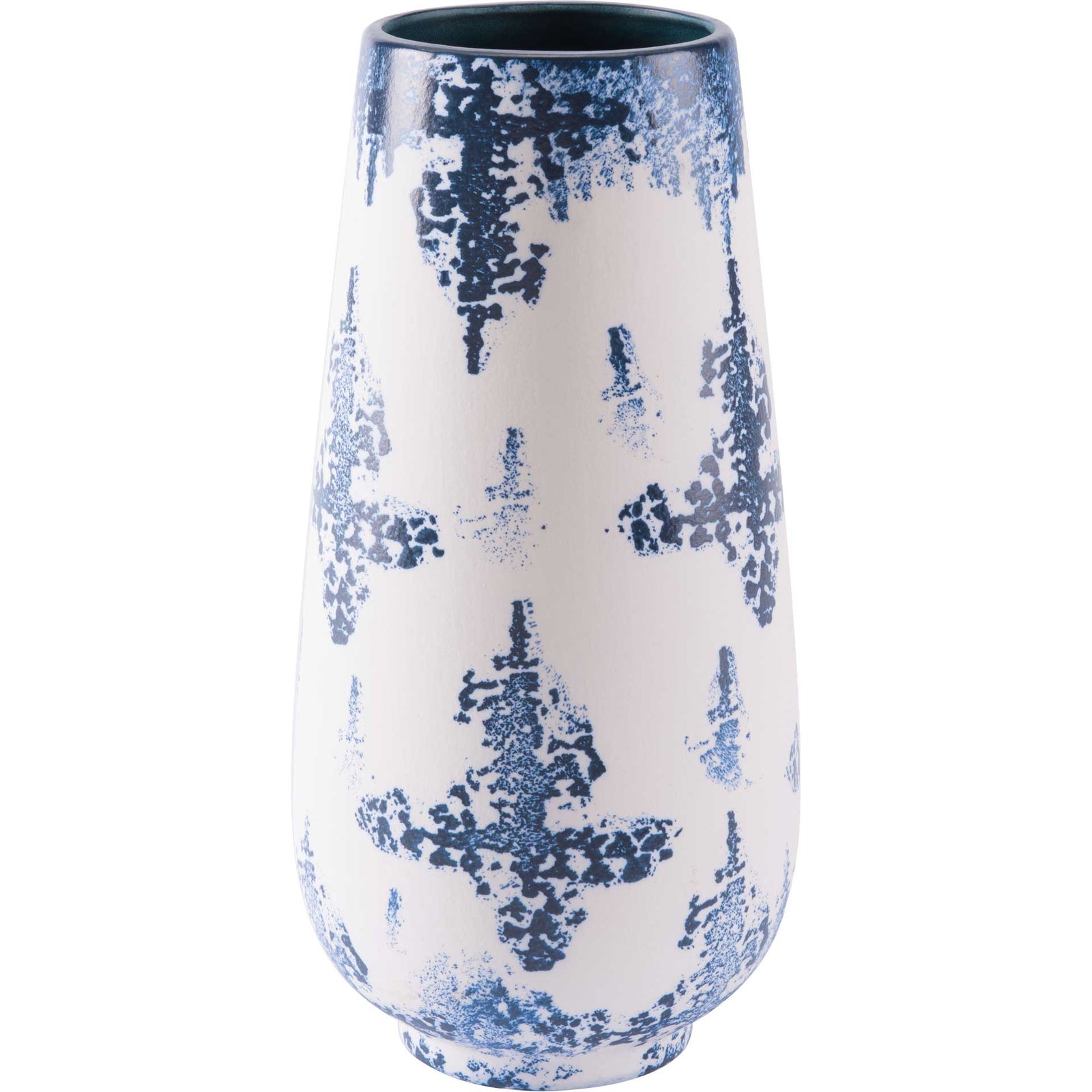 Nube Vase Blue/White