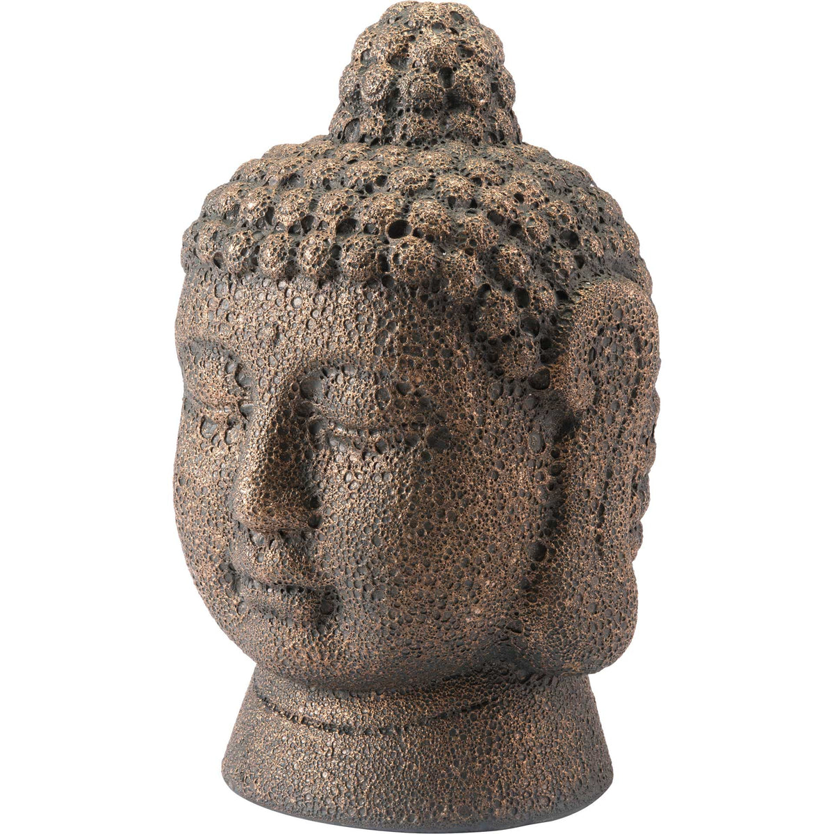 Buddha Head Antique Copper