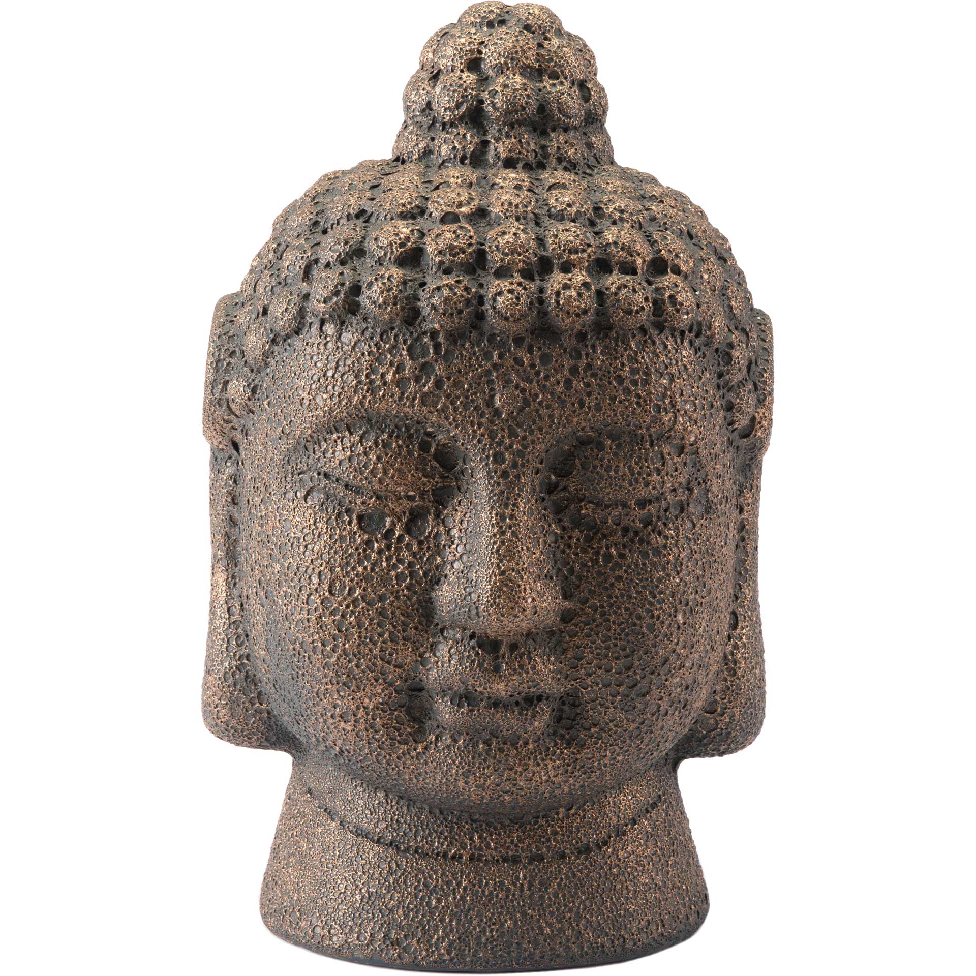 Buddha Head Antique Copper